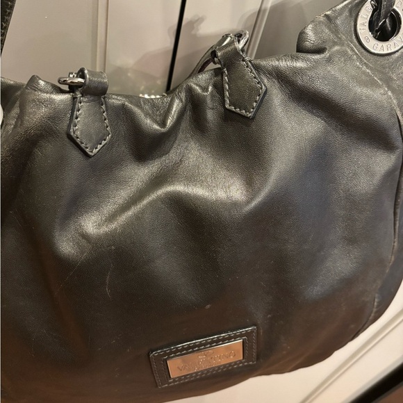 GORGEOUS! Valentino Garavani Sequin Glam Satchel Hobo - Picture 7 of 15